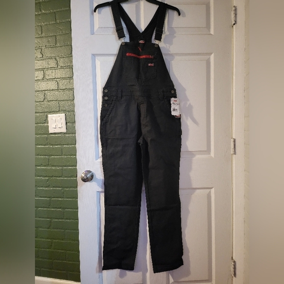 NWT Genuine Dickies Womens FLEX Duck Utility Bib Overall Size Small - Picture 5 of 13